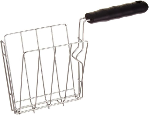 TOASTER BUDDIES - 2-Piece Toaster Basket, Sandwich Racks, Compatible with Most Pop-Up Toasters, Black