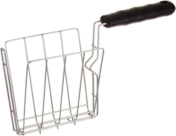 TOASTER BUDDIES - 2-Piece Toaster Basket, Sandwich Racks, Compatible with Most Pop-Up Toasters, Black