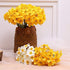 Tinsow 15.8 Inches Artificial Daffodil Flowers, Fake Silk Flower Arrangement for Home Wedding Decor (Yellow, 12)