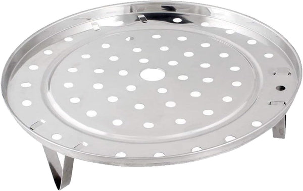 Steamer Rack Stainless Steel Instant Pot Accessories, Thickened Steaming Rack Stand (Silver, 8 3/5 Inch)