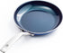 Blue Diamond 10" Nonstick Frying Pan Skillet - PFAS & PTFE-Free Ceramic, Dishwasher Safe, Blue