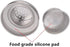 2 Pack Mason Jar Shaker Lids, 304 Stainless Steel with Silicone Seals for Spices, Flour, Sugar, Salt, Peppers