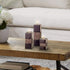 Set 3 Set Creative Scents Dublin Brown of Small Tealight Candle Holders Table Decor Gift - Centerpieces