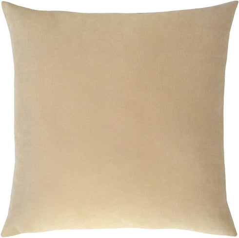 Large Throw Pillow Covers 22 x 22 Inches, Mustard Yellow and Cream Kilim Pattern, Boho Room Decor for Couch