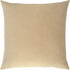 Large Throw Pillow Covers 22 x 22 Inches, Mustard Yellow and Cream Kilim Pattern, Boho Room Decor for Couch