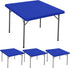 4 Pack Elastic Square Fitted Tablecloths for 36 x 36 Inches Card