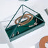 Designer Portable Iron Mosquito Coil Holder - 2 pcs Set with Handle, Fireproof Material Incense Holder