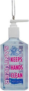 Kurt S. Adler Hand Sanitizer Bottle Novelty Christmas Ornament - Pandemic Quarantine