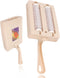 Handheld Carpet Sweeper, Double Roller Short Handle Dust Cleansing Brush for Manual Sweeping of Carpet, Sofa, Desktop