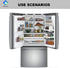 WR55X11132 WR55X25754 WR55X26486 LED Light Compatible with GE Refrigerator, 5 Pack