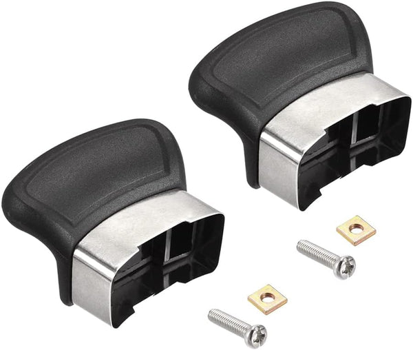 2 Pcs Replacement Handles for Pots and Pans, Short Side Handles for Pressure Pan, Black Type Cooker Steamer