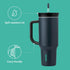 Owala Stainless Steel Triple Layer Insulated Travel Tumbler - 40 oz with Spill Resistant Lid, Straw & Carry Handle