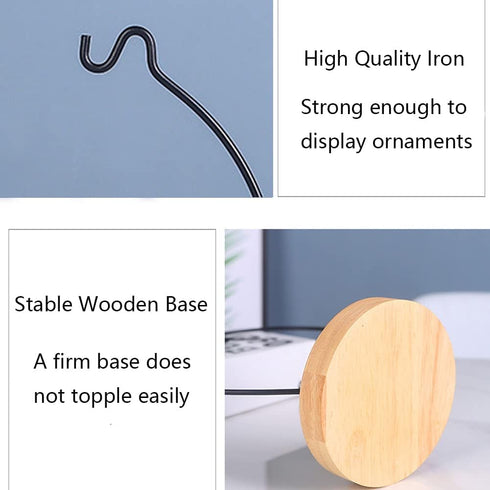 YY YEARCHY Semicircular Ornament Display Stand Aesthetic Air Plants Holder Terrariums Hanging Planter Stand Art Iron