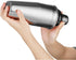 Cocktail Shaker Set, 24oz Stainless Steel Drink Shaker with Double Measuring Jigger & Built-In Strainer (Black)