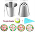 Russian Piping Tips Cake Decorating Complete Set, WOWDECOR 24pcs Baking Supplies Kit Icing Nozzles Flowers Shaped, Frosting Bags and Tips for Beginners Cookies Cakes Holiday Birthday Party Baking by Wowdecor