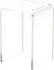 Plymor Clear Acrylic Vertical Square Display Riser, 3" H x 2" W