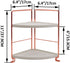 2-Tier Bathroom Countertop Organizer - Rose Gold Vanity Tray Cosmetic & Makeup Storage, Kitchen Spice Rack Standing