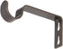 Ivilon Fixed Brackets for Curtain Rods - Set of 2 for 7/8 or 1 Inch Rods, Oil Rubbed Bronze