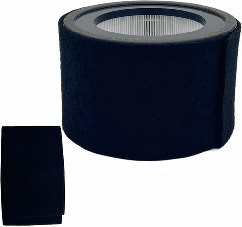 Replacement True HEPA Filter Kit Compatible with Crane EE-5068 Air Purifier,Part Number HS-1946, Also Compatible with jt-8115m Air Purifiers,H13 (2 Carbon Pre-Filters+HEPA1-Pack)