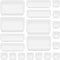 Poeland 20 Pcs Drawer Organizer Tray: Storage Box for Bedroom Dresser, Bathroom, Kitchen (Frosted)