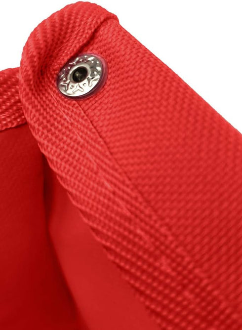 Mediz Foldable Shoe Cover Holder (Red) with Bonus Door Hanger - Please Use Shoe Covers