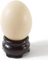 NSBELL 20PCS 2 Sizes Wooden Egg Stands Holders Displays Stand Ball Egg Base for Crystal Ball Sphere Globe Stone Decor