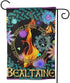 Wicca Wiccan Beltane Pagan Welcome Flag, Outdoor Holiday Party Decorations, Double Sided 12 x 18 Inch Yard Decor