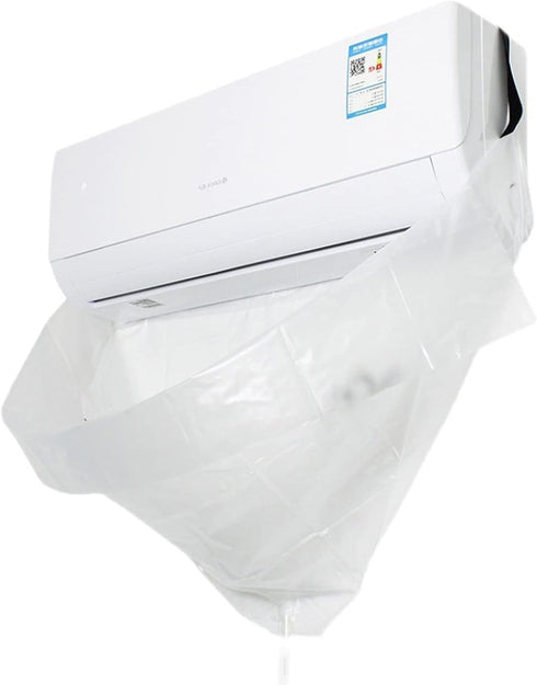 AC Waterproof Cleaning Cover, Dust Washing Protector Bib Bag for Wall Mounted Air Conditioner Cleaning Tools