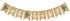 Greenery Baby Shower Banner, Eucalyptus Leaves Burlap Garlands for Gender Neutral Party Decoration