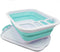 SAMMART 7.5L (2 Gallon) Collapsible Plastic Dish Drainer with Drainer Board, Foldable Drying Rack Set, Space Saving