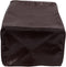 Bread Machine Cover, PU Leather Toaster Protector for Kitchen Appliance (Brown)