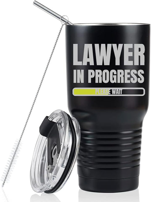 Onebttl Stainless Steel Tumbler 30 OZ - Perfect Lawyer Gifts for Men & Law School Students, Ideal for Birthdays