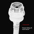 Washing Machine Water Inlet Hose, Double Buckle Fixation G3/4 Thread Soft PVC Hoses with Metal Connector (2m)