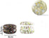 Candy Tins Jars Colorful Flower Metal Tin with Lid, Empty Round Storage Tins for Making Candles, 12 Pack