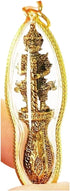Thai Magic Amulet Wessuwan Giant God Statue Pendant, Waterproof Talisman Cloth for Protection from Evil Spirits and