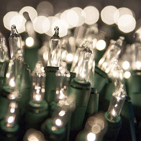 300 Count 64FT Set Holiday Joy - Warm White Christmas Lights Outdoor, Length Per Incandescent Christmas Lights Indoor