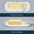 Countertop KITCHENDAO One-handed Airtight Butter Dish with Lid for and Refrigerator Door Shelf, Butter Holder with One