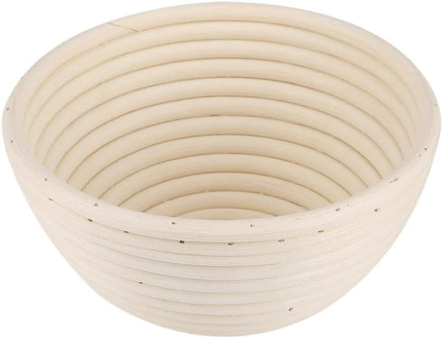 MAVIS LAVEN Round 8 Inch Bread Basket, Rattan Proofing Basket for Dough Rising (189cm)