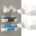 Myhiju 4 Pcs No Punching Trash Bag Dispenser Plastic Bag Holder,Wall Mounted Plastic