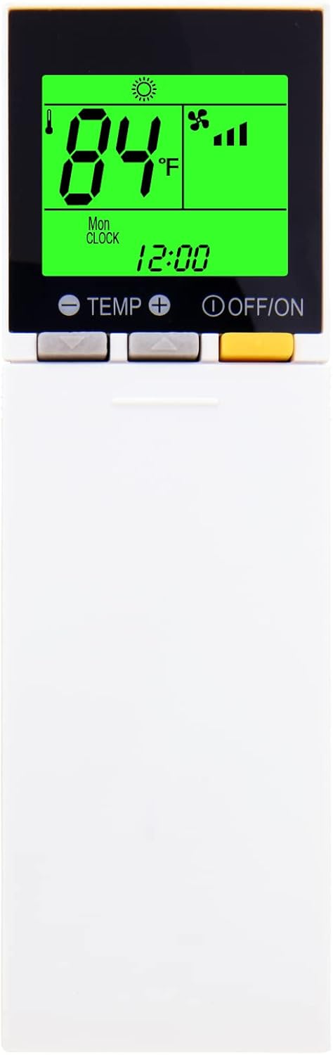 RCECAOSHAN Replacement for Mitsubishi Electric AC Remote Control SG15F SG15H SG162 PAR-SL100A-E