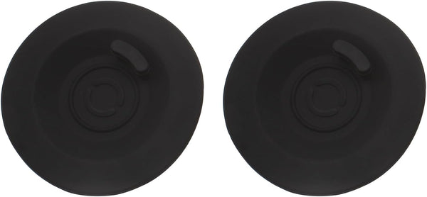 2PCS Espresso Backflush Disc, 58mm Silicone Coffee Machine Accessories, Black Cleaning Kit for Espresso