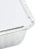 Juvale 50 Pack Aluminum Foil Disposable Loaf Pans: 2 lb with Lids for Baking Bread, Heating, Storing Food