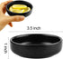 3.5" Ceramic Side Dish Set of 4 - Small Porcelain Soy Dipping Sauce Dishes for Serving