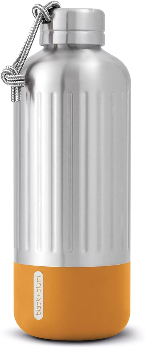 BLACK + BLUM Stainless Steel Explorer Insulated Water Bottle, Leak Proof Vacuum Thermo Flask, Hot or Cold Drinks,