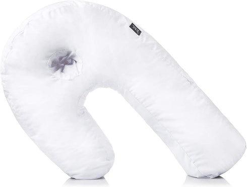 Relief(30"x20"x6") DMI U-Shaped Side Sleeping Pillows For Neck And Shoulder Pain |Side Sleeper Neck Pillow & Pregnancy