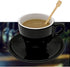 500 Pcs Disposable Plastic Coffee Tea Stirrer Spoon, Mini Stir Swizzle Sticks, Beige