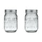 Ball Glass 389579 Clear Pint Mason, Regular Mouth, 2 Count (Pack of 1)