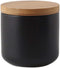 jessie Ceramic Storage Containers with Airtight Seal - Bamboo Lids Kitchen Canisters for Tea, Spice, Sugar, Coffee