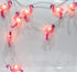 SUNSGNE Pink Flamingo String Lights, Cute Fun Decor for Indoor Home Bedroom Birthday