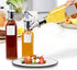 Dycica Nozzle (Silver-3pcs) Olive Oil Spouts, Oil Vinegar Bottle Stopper Spout Leakproof Dispenser Wine Pourer forOil